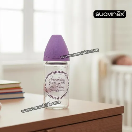Biberon en verre 240 ml pour bébé | Suavinex