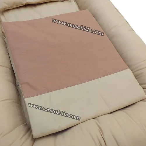 Nid bébé double face avec oreiller et drap