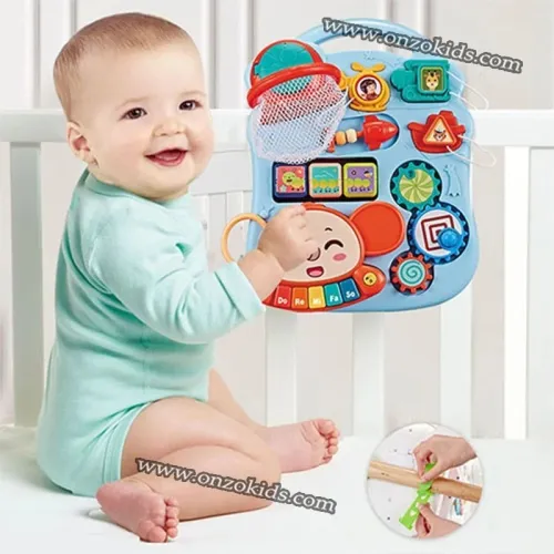 Trotteur marcheur pour bébé 2 en 1