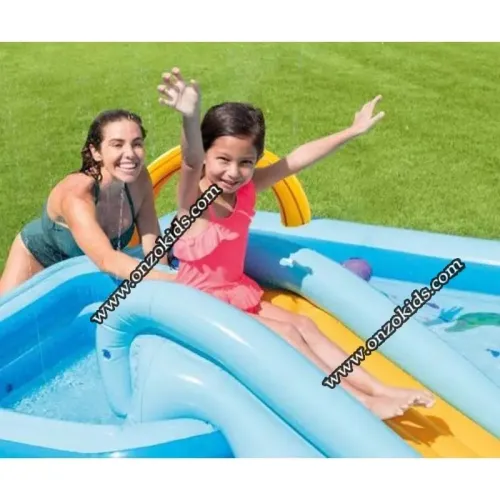 Piscine de jeu Jungle Adventure 244x198x71cm  Intex