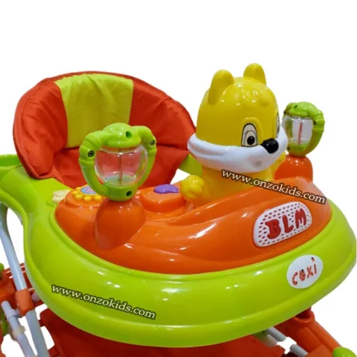 Trotteur et Balançoire avec frein 2 en 1 pour enfant | COXI