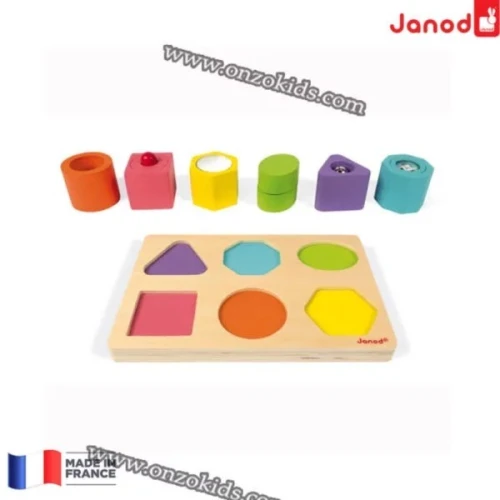 jouet éducatif Puzzle 6 cubes sensoriels