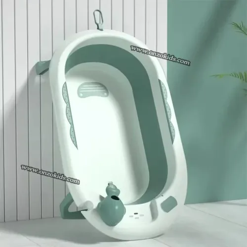 Baignoire pliable avec coussin réducteur confortable