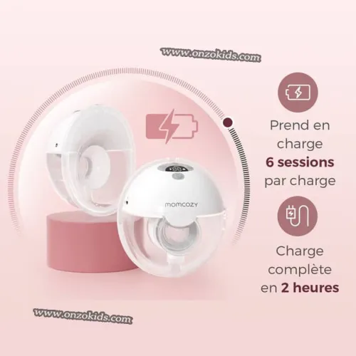 Tire-lait électrique Mains Libres M5 Smart Avec Contrôle Via Application - Momcozy