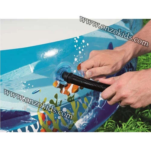 Piscine gonflable poissons 262 cm x 157 cm x 46 cm - Bestway