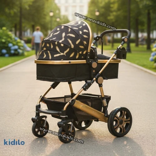 Poussette landau légére et Réversible élégante 2en1-kidilo
