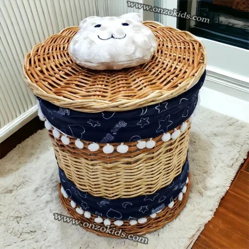 panier de rangement circulaire pour bébé