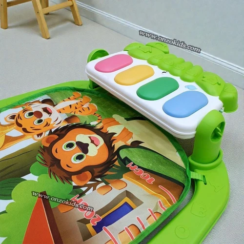 Tapis D'éveil Multifonction avec Arche de Jeux et Piano
