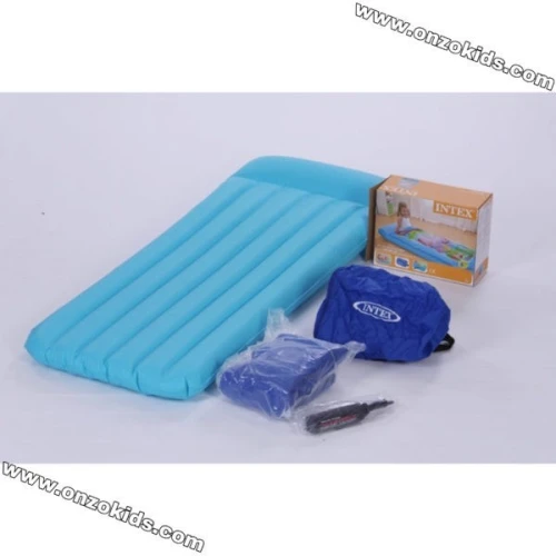 Matelas Gonflable avec Pompe Manuelle, sans phtalate 64 x 152 x 20 cm