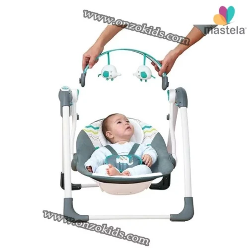Balançoire portative pour bébé Mastela Deluxe pour garçons Multicolore