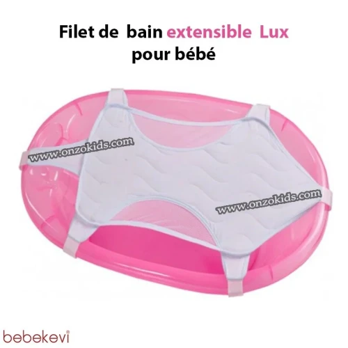 Filet de bain extensible Lux pour bébé | bebekevi