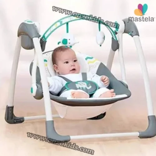 Balançoire portative pour bébé Mastela Deluxe pour garçons Multicolore