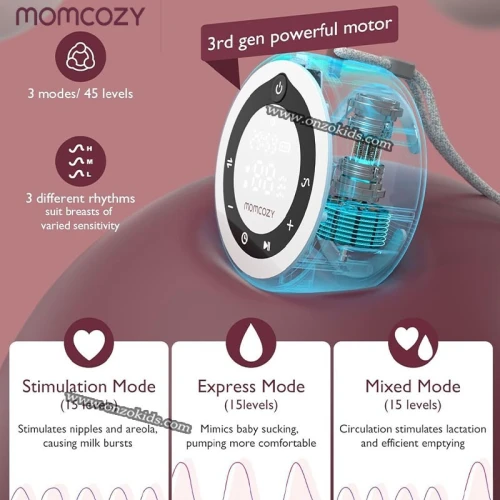 Tire-lait Eléctrique Double Pompe V1 Pro - Momcozy