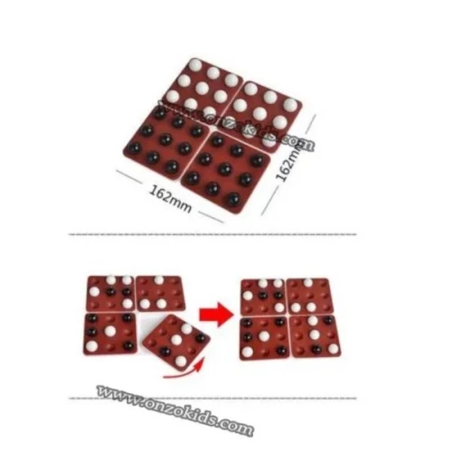  jeu de société Jeu dalignement stratégique Pentago avec plateaux tournants