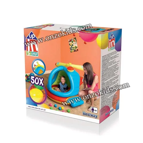 Piscine à balles, Hélicoptère gonflable pour enfant + 50 balles – Bestway