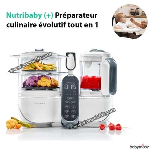 Robot Cuiseur, Babycook évolutif Nutribaby+ | Babymoov
