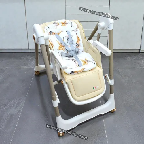 Chaise haute réglable 2en1 balançoire pour bébé-kattrie
