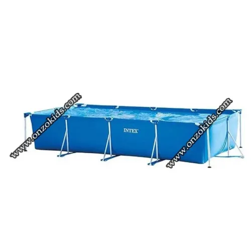 Piscine Rectangulaire Frame 450 x 220 x 84 cm | Intex