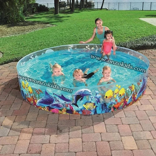Piscine hors sol ronde Fill n Fun Odissey 244 x 46 cm -Bestway