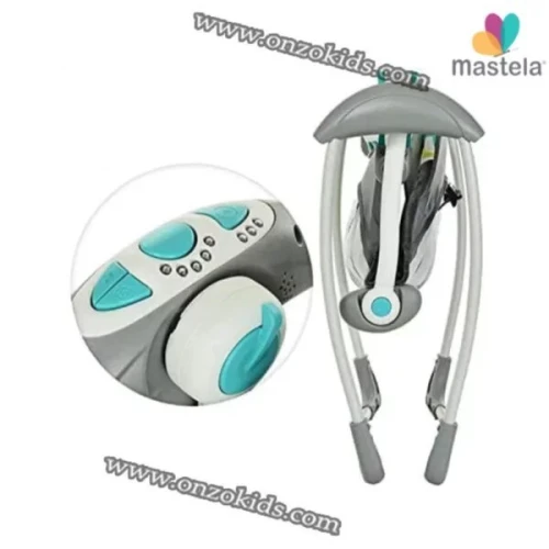 Balançoire portative pour bébé Mastela Deluxe pour garçons Multicolore