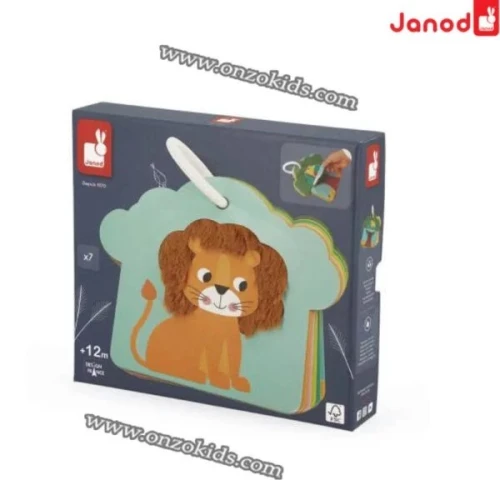 jeux éducatif Cartes Tactiles Savane