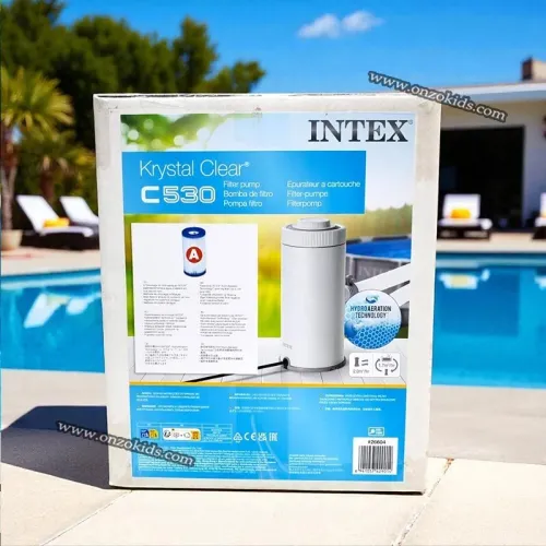 Pompe de filtration à cartouche C 530 1,7 m/h pour piscine Intex