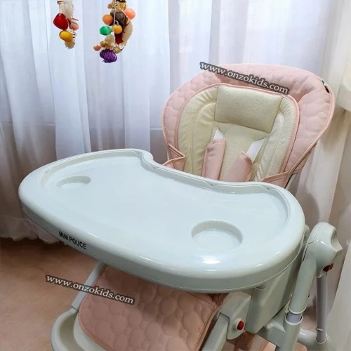 Chaise Haute bébé avec balançoire 2en1 - Mini pouce