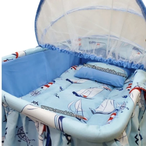 Berceau à roulette avec moustiquaire pour bébé