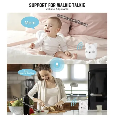 Babyphone Smart, Audio Baby Monitor, écoute bébé - Gevato