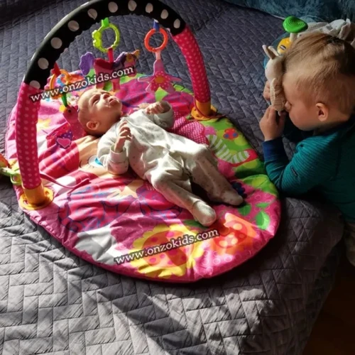 Tapis déveil et de jeu pour bébé - Hippo Baby