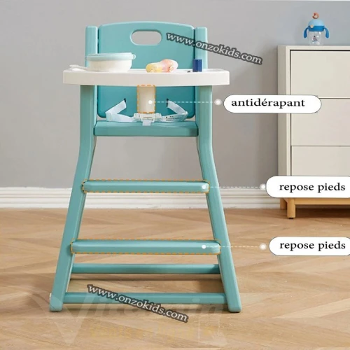 Chaise haute fixe pour bébé du 6 mois à 3 ans