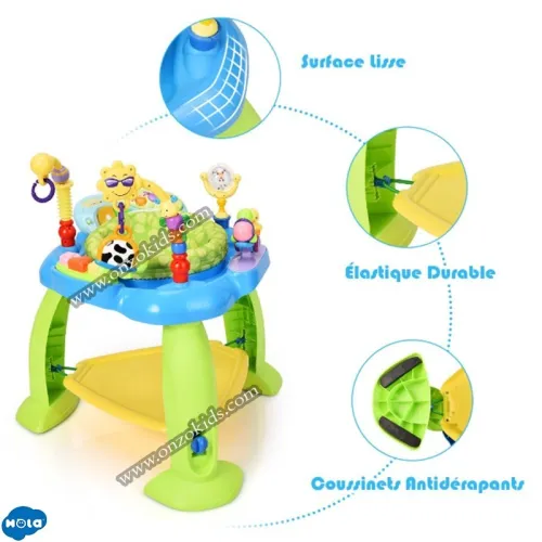 Trotteur musical évolutif 2 en 1 pour bébé - Hola
