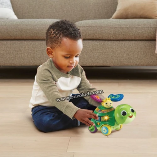 Pousse Pousse tortue lumineuse et musicale pour bébé | Vtech