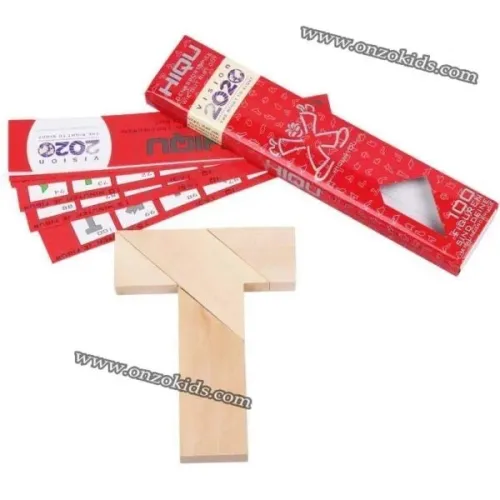 jeu de société HIQU Vision 2020 T-Block / Puzzle en bois