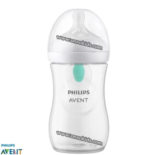 Biberon Natural Response avec valve AirFree 260 ml pour bébé 1m+ - AVENT PHILIPS