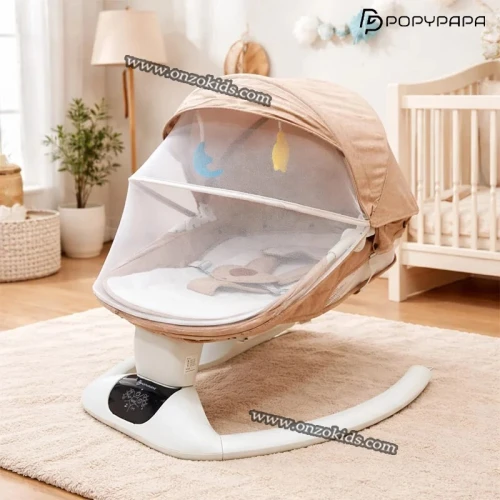 Balancelle Électrique Avec Télécommande Et Bluetooth 4 en 1 - Popypapa