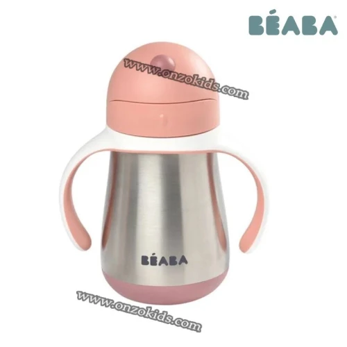 Tasse à paille en inox - Béaba