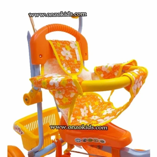 Vélo Tricycle scooter à pédales avec tige de guidage