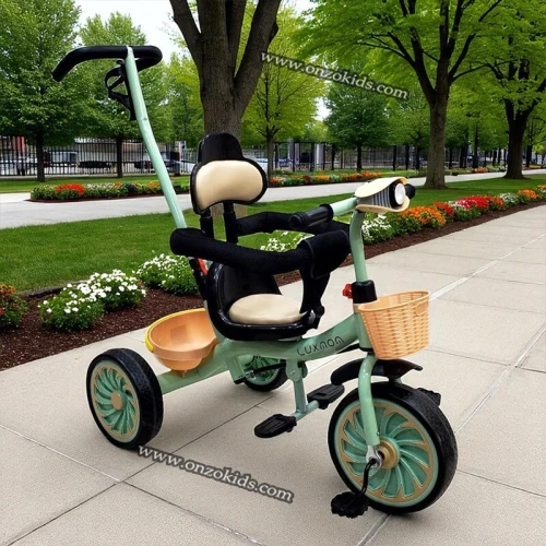 Tricycle multifonction Enfants avec Sonnette et Panier