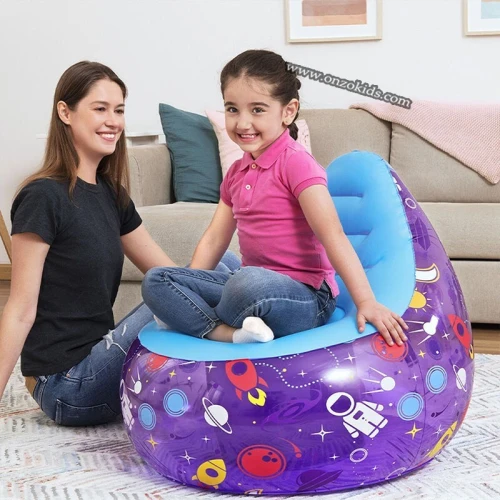 Fauteuil Gonflable avec LED Violet Astro Glow - Bestway