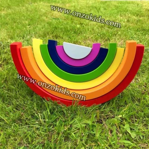 Jouet éducatif Arc-en-ciel coloré Montessori