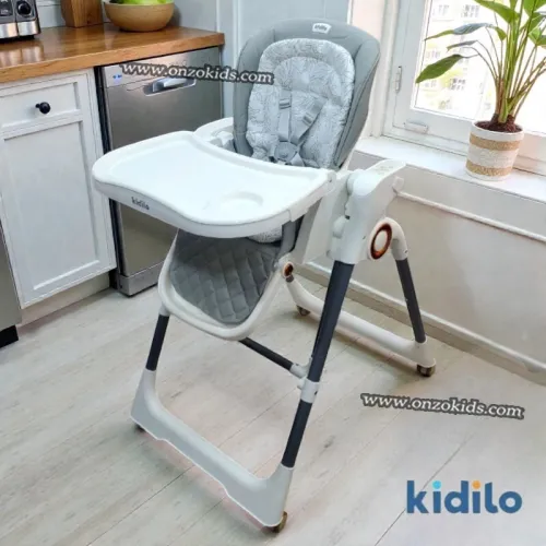 Chaise haute, Balançoire Électrique, Bluetooth Avec Télécommande - Kidilo