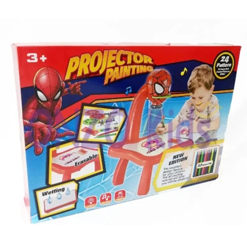 Bureau projection et dessin pour enfant