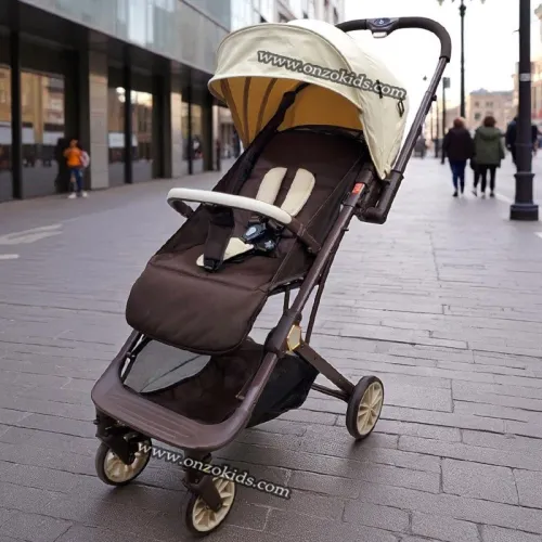 Poussette compacte réversible avec bras ajustable pour voyage-BaoBaohao