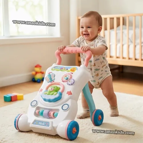 Trotteur Interactif Lumineux Et Sonore Pour Bébé