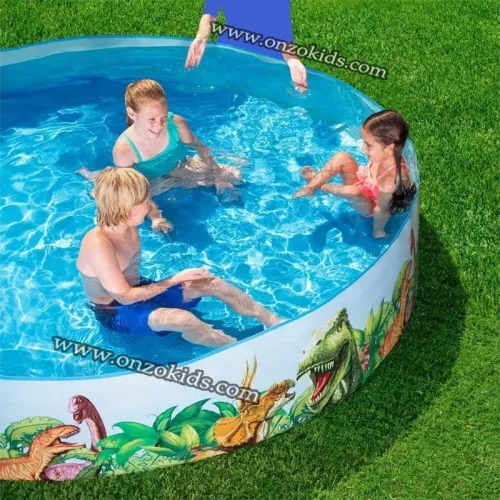 Piscine rigide Dinosaure Fill N Fun 244 x 46 cm  Bestway