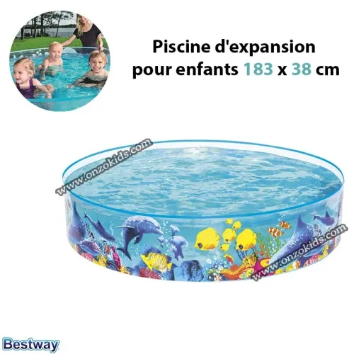Piscine expansion pour enfants 183 x 38cm BESTWAY