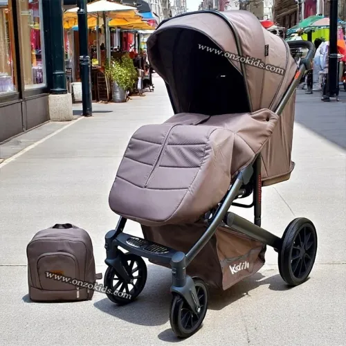 Poussette Compacte Valise avec Sac et Cache Pieds - Kidilo