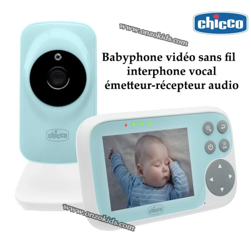 Babyphone Camera, Moniteur Audio Vidéo bébé - Chicco
