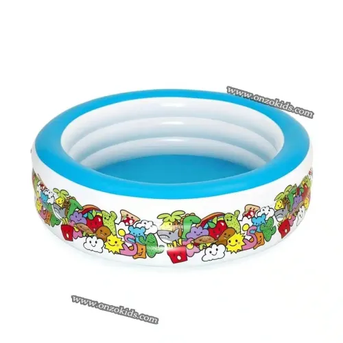 Piscine gonflable ronds pour enfant 196x 53cm Bestway